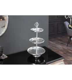 Patera ORIENT 50 Cm Srebrna*Invicta Interior - przedsprzedaż Outlet
