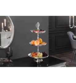 Patera ORIENT 50 Cm Srebrna*Invicta Interior - przedsprzedaż Outlet