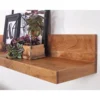 Półka ścienna MUMBAI 80 cm drewno akacja*WOHNLING, GERMANY Online