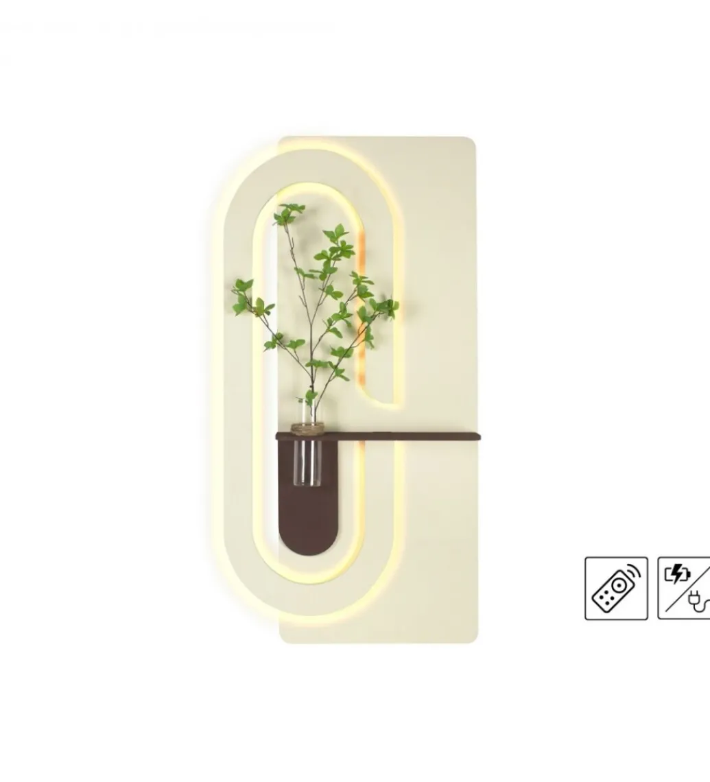 Półka kwiatowa RELIEVE 60 x 120 cm kształt litery C*Imeri Discount