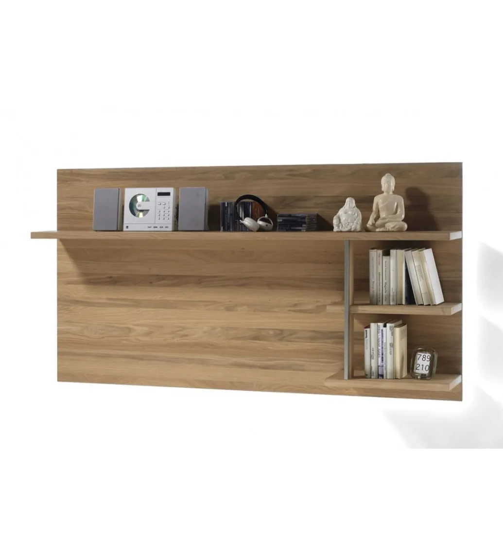 Półka wisząca ESPERO 184 cm Dąb Sękaty W Kolorze Bianco*MCA Outlet