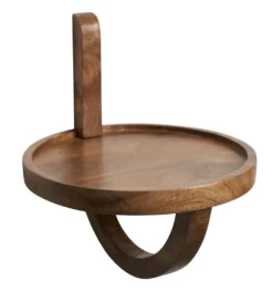 Półka wisząca LOTAR 30 cm drewno mango brąz*WOHNLING, GERMANY Best