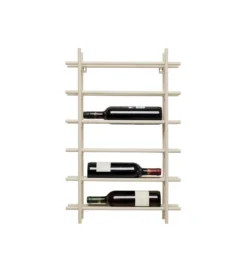 Półka wisząca na wino CAPE 45 x 68 cm beżowa*KDesign Online