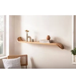 Półka WOHNLING 100 cm drewno mango*WOHNLING, GERMANY Outlet