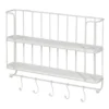 Półka z haczykami ANOER 66 cm biała*Zona-Design Discount