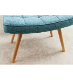 Podnóżek Scandinavia 60 cm  niebieski*Invicta Interior