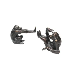 Podpory na książki Monkey set 2 ciemnobrązowe*KDesign Discount