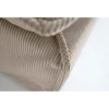 Pufa HEAVEN 100 cm cord beżowa*Invicta Interior