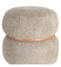 Pufa LEGANTO 45 cm szara*Zona-Design Sale