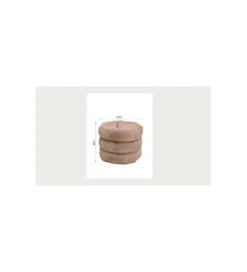 Pufa LILJA SOFT 46 cm*KARE