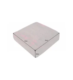 Pufa Na Podłogę ABSTRACT 70 Cm czerwono - różowa*Invicta Interior Discount