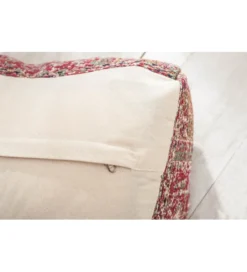 Pufa Na Podłogę Abstrakt 70 Cm czerwona*Invicta Interior New