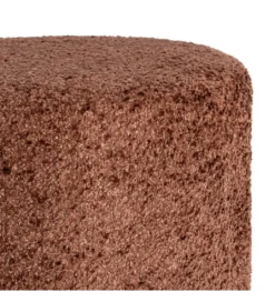Pufa obrotowa GIRATORIO 47 cm ceglasta*Zona-Design Online