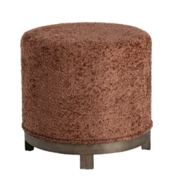 Pufa obrotowa GIRATORIO 47 cm ceglasta*Zona-Design Online
