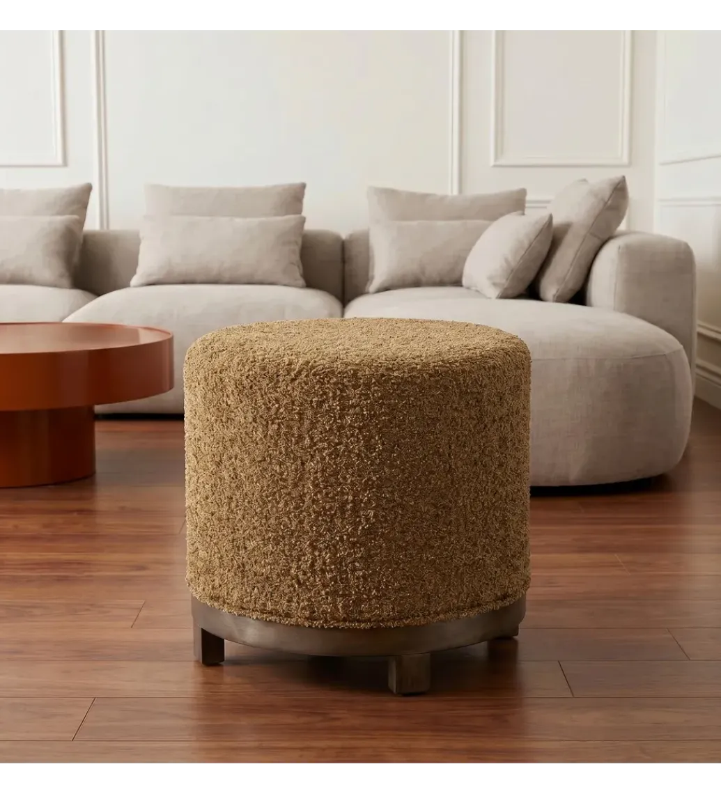 Pufa obrotowa GIRATORIO 47 cm ochra*Zona-Design Sale