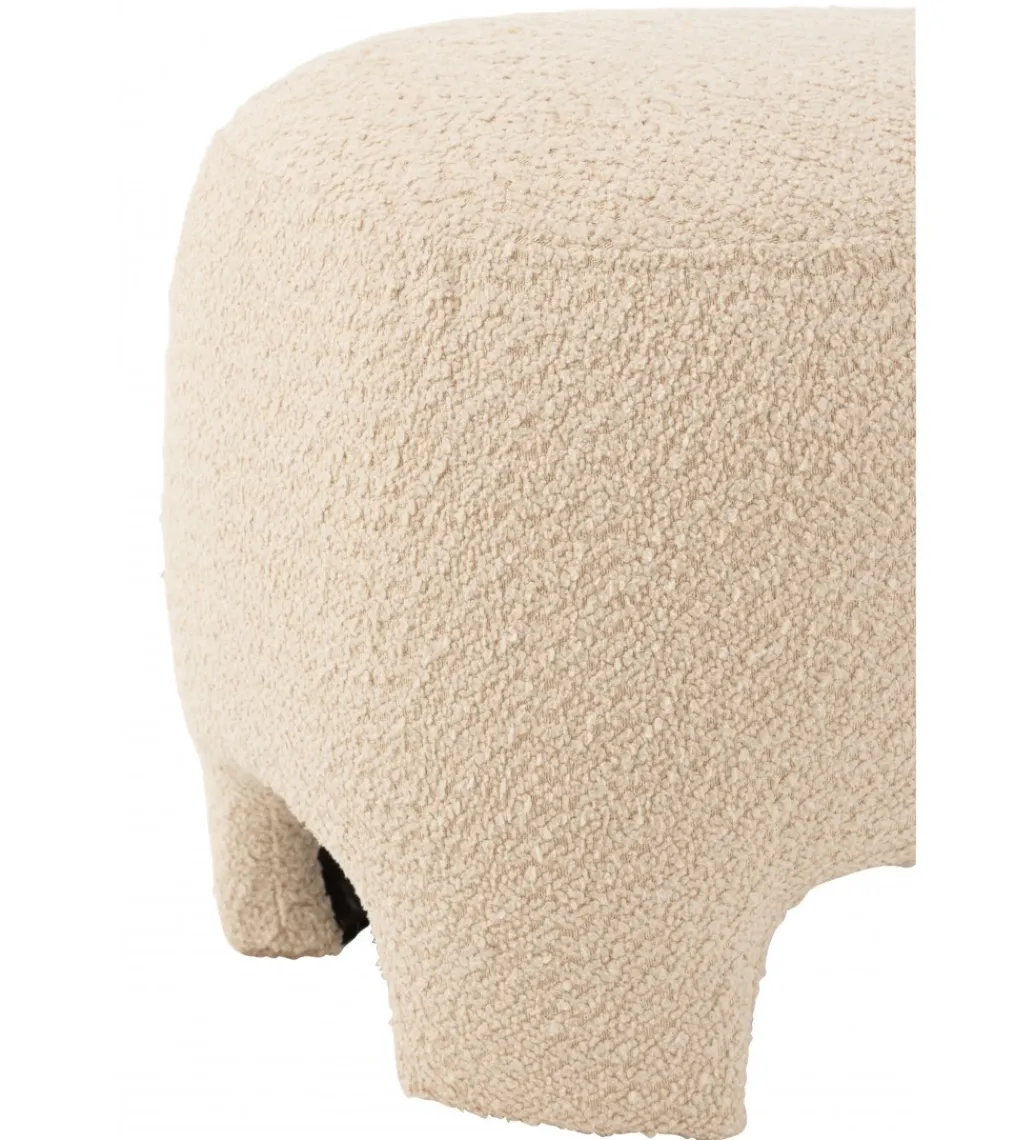 Pufa PARCO 55 cm beżowa*J-Line Online