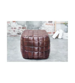 Pufa Rider brązowa*Invicta Interior Outlet