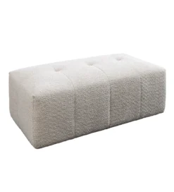 Pufa ROYAL 120 cm bouclé szampański beżowy*Invicta Interior Outlet