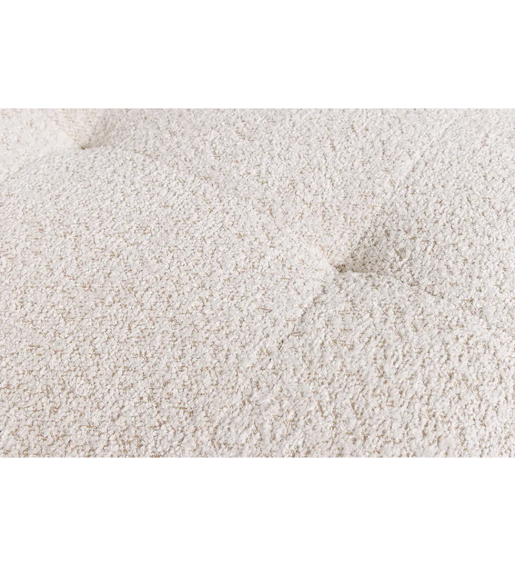 Pufa ROYAL 120 cm bouclé szampański beżowy*Invicta Interior Outlet