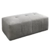 Pufa ROYAL 120 cm bouclé szara*Invicta Interior New
