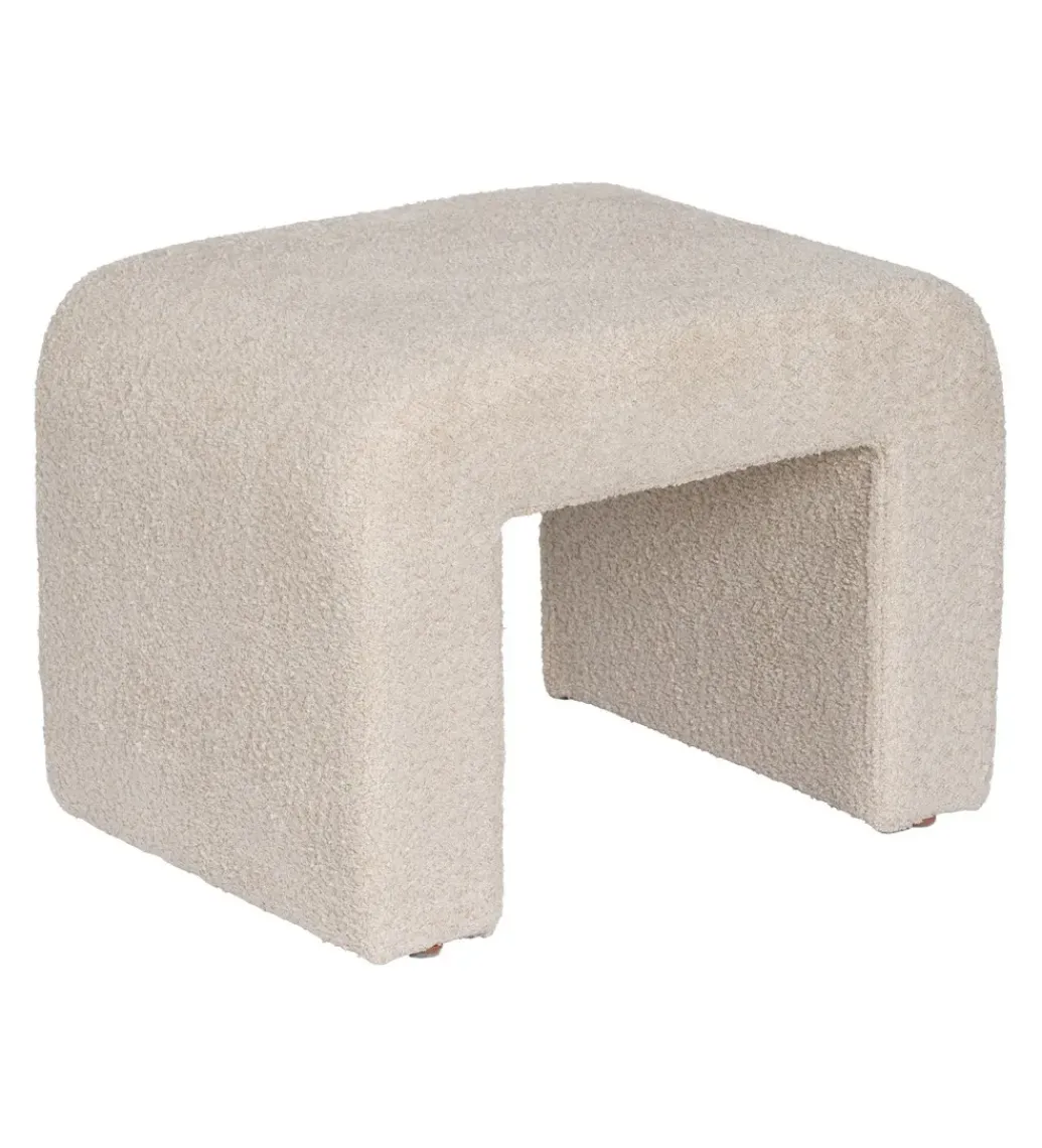 Pufa SILIN 67 cm beżowy*Zona-Design Outlet