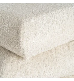 Pufa SOTERA 42 cm kremowa*Zona-Design Discount