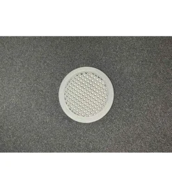 Pufa VOGUE 40 cm z schowkiem boucle biała*Invicta Interior