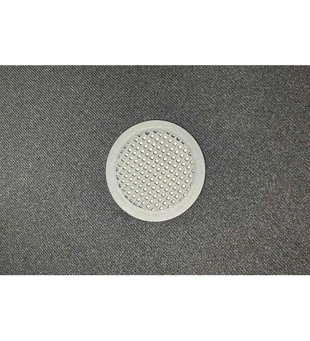 Pufa VOGUE 40 cm z schowkiem welwet musztardowa*Invicta Interior