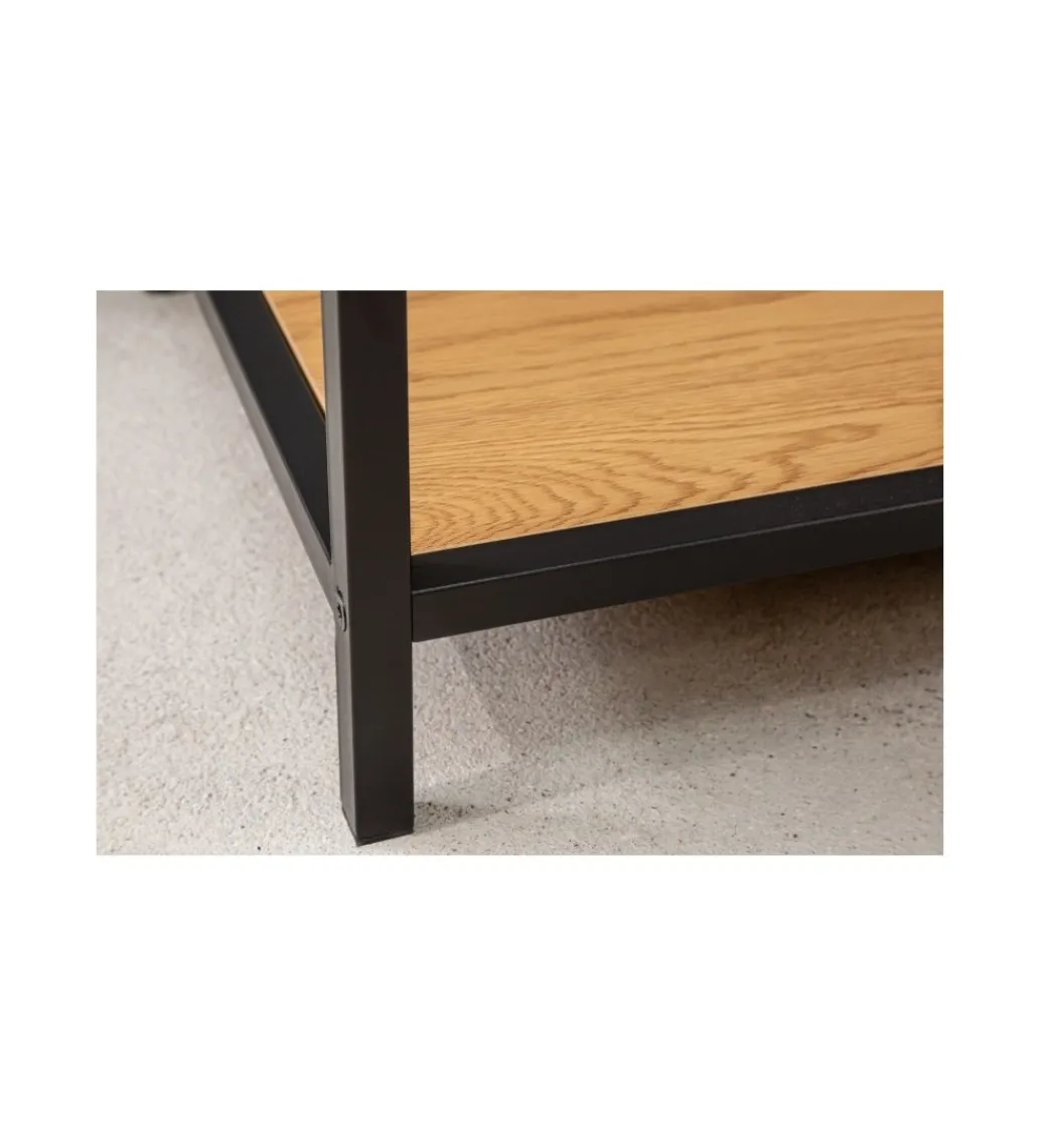 Regał ALPERA 114 cm w optyce dębu*Invicta Interior Best