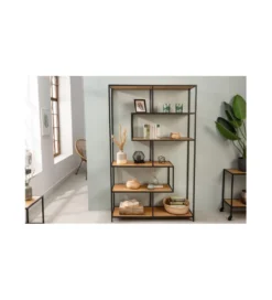 Regał ALPERA 114 cm w optyce dębu*Invicta Interior Best