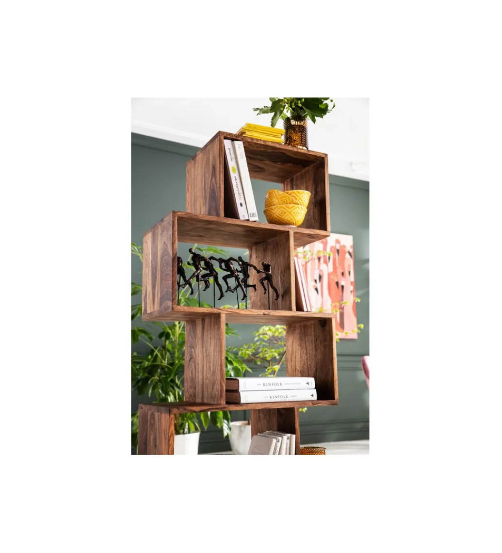 Regał AUTHENTICO ZICK ZACK 60 x 150 cm drewno mango*KARE Discount