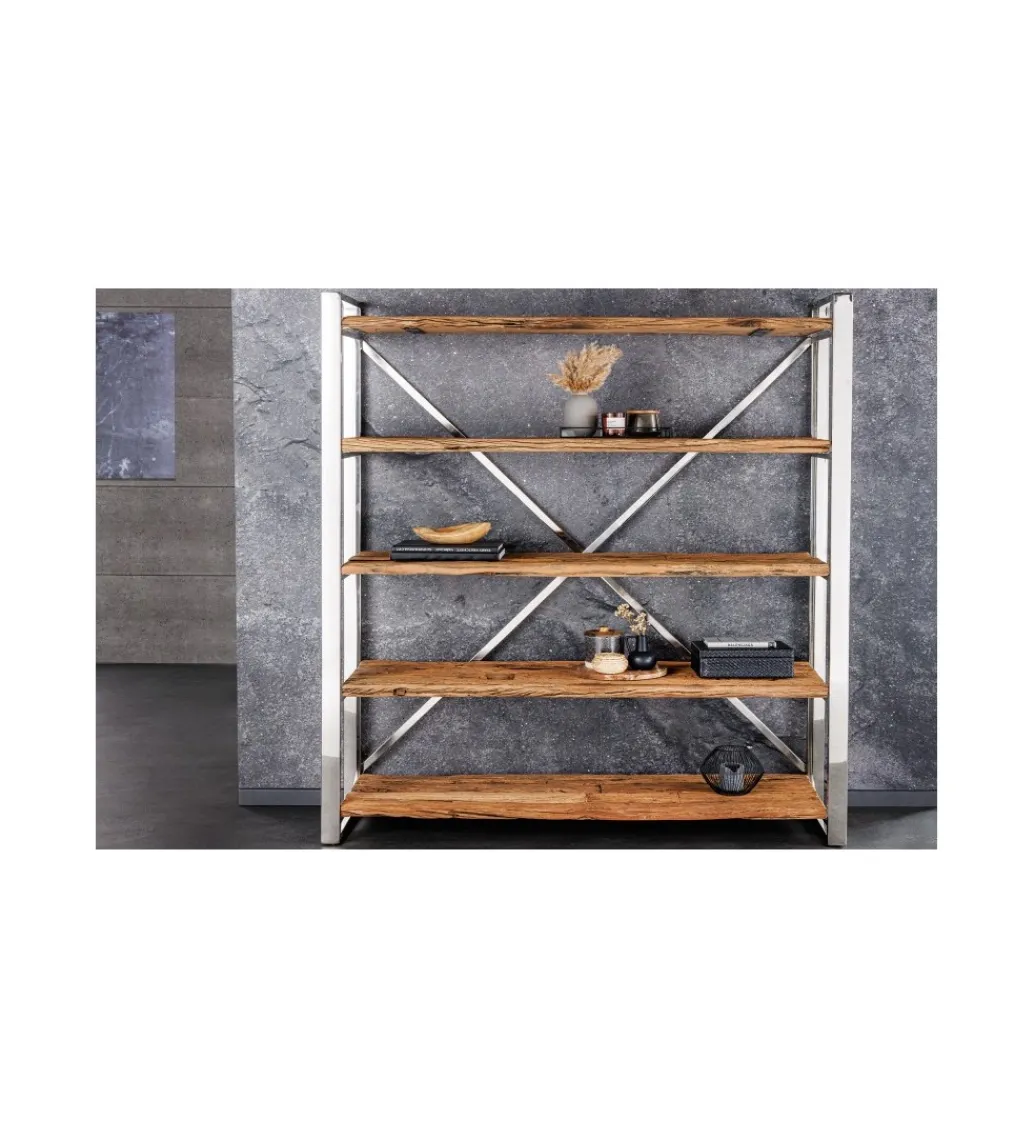 Regał Barracuda 141 cm drewno teak*Invicta Interior Hot