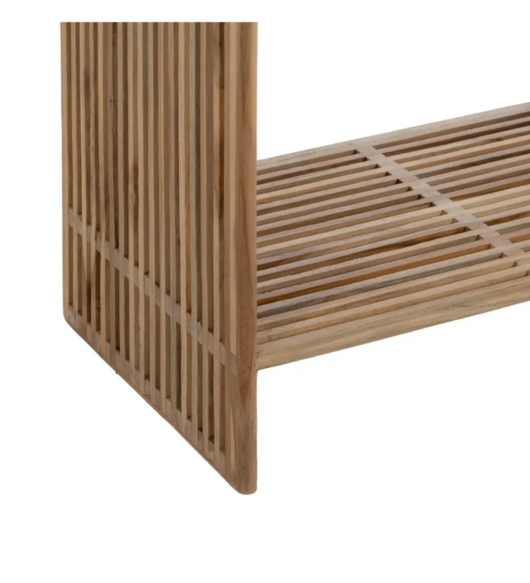 Regał BELLAMONTE 86 cm drewno teak naturalny*Zona-Design Best