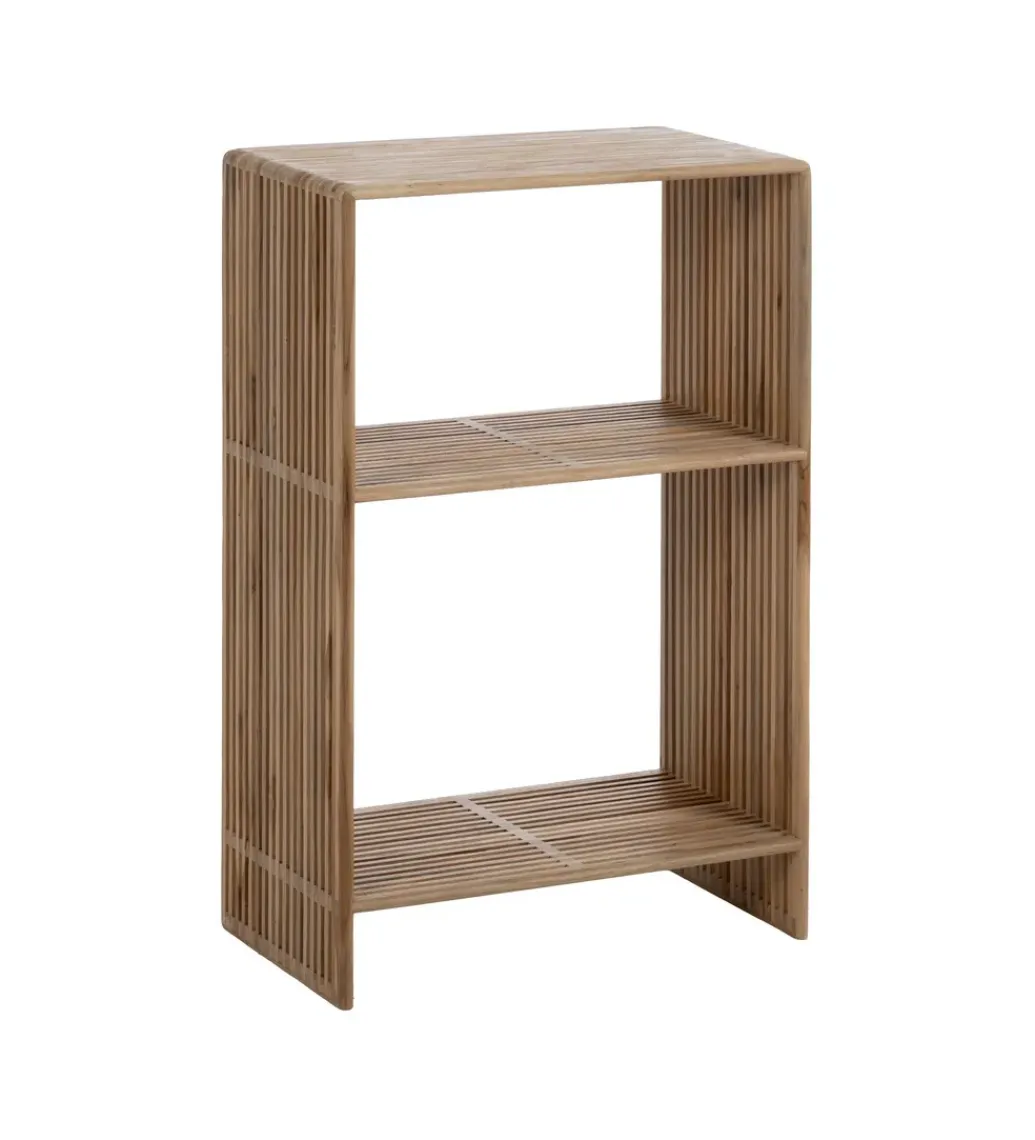 Regał BELLAMONTE 86 cm drewno teak naturalny*Zona-Design Best