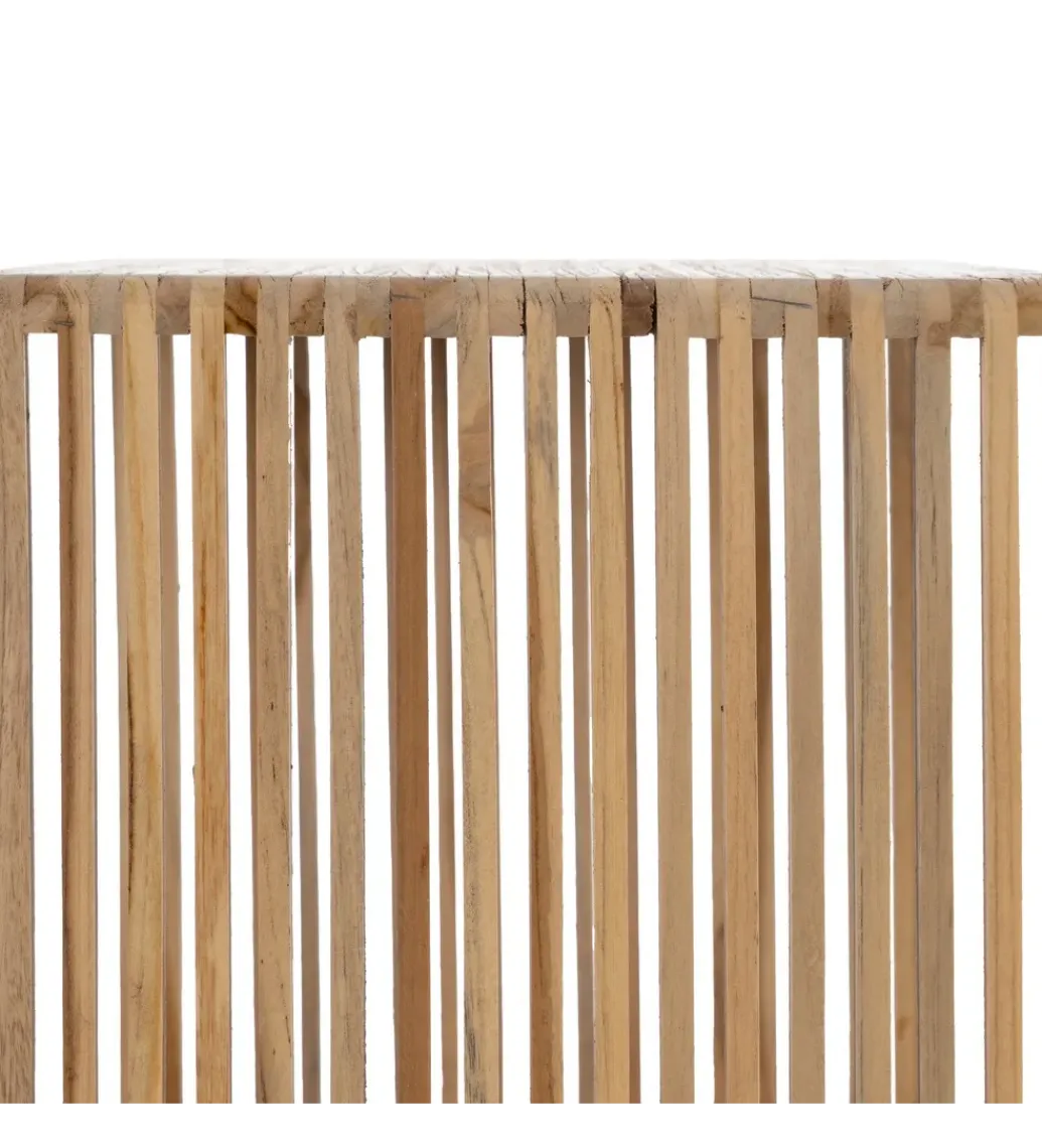 Regał BELLAMONTE 86 cm drewno teak naturalny*Zona-Design Best