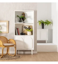 Regał BERET 80 cm drewno jodłowe biała*Zona-Design Outlet