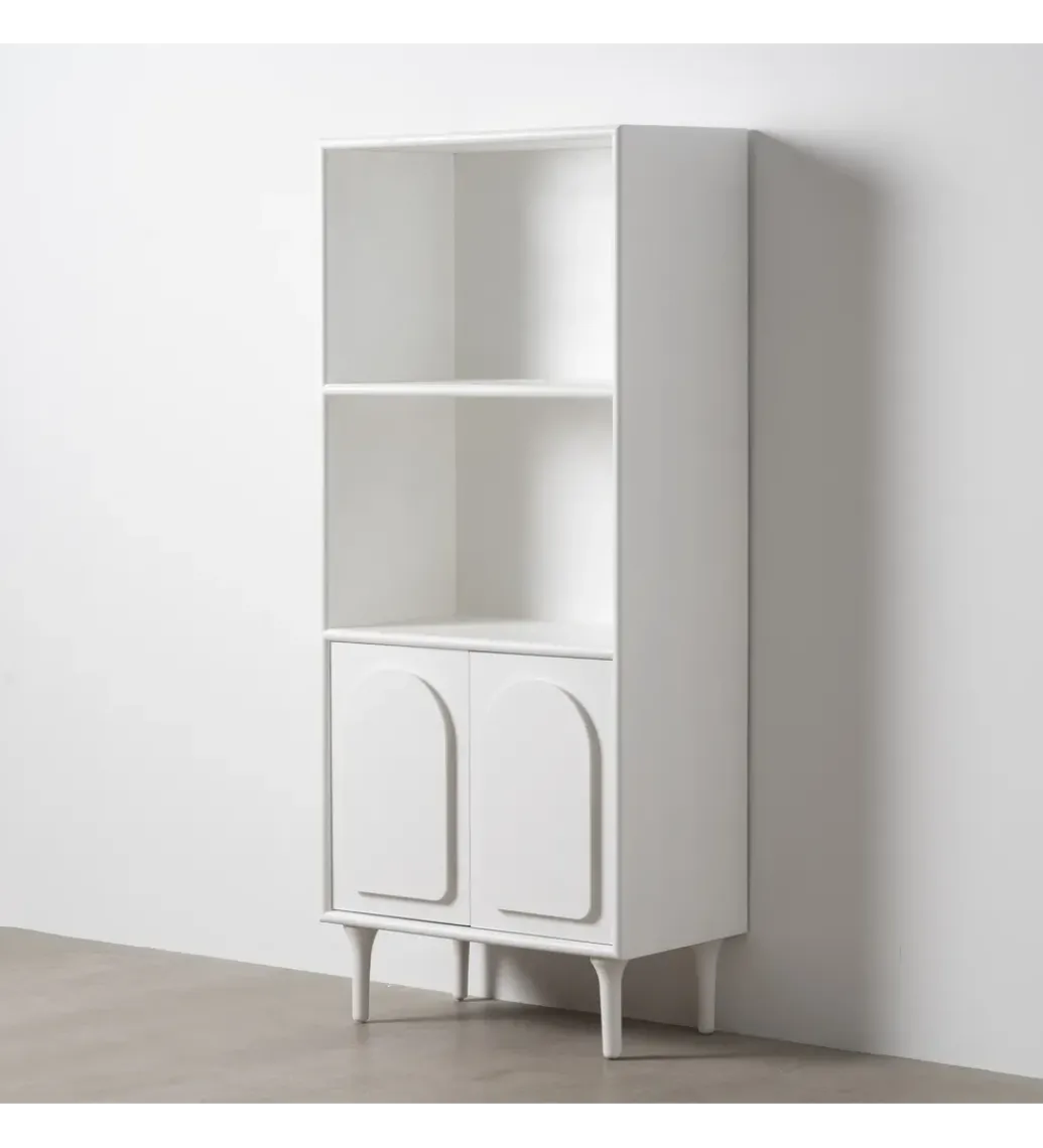 Regał BERET 80 cm drewno jodłowe biała*Zona-Design Outlet