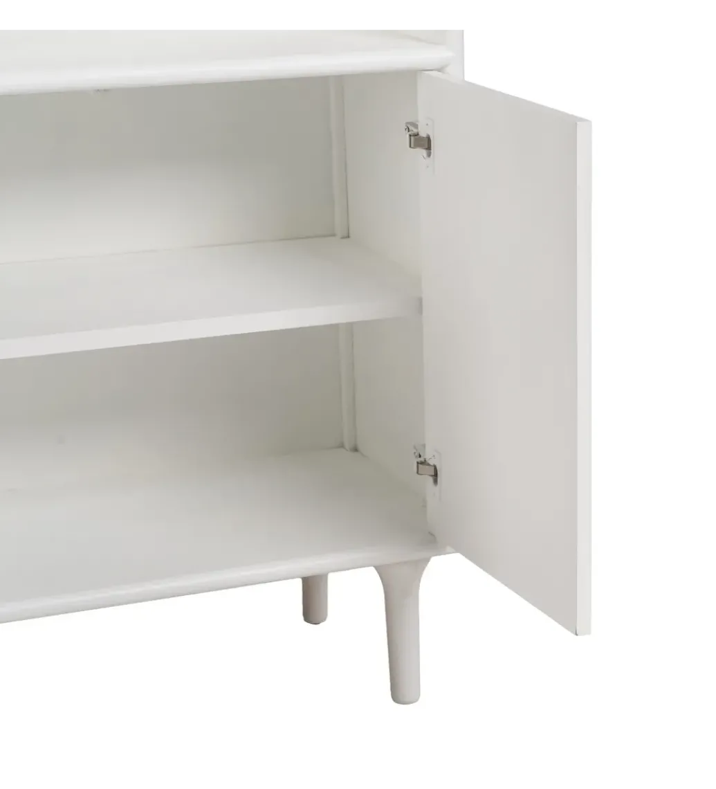 Regał BERET 80 cm drewno jodłowe biała*Zona-Design Outlet
