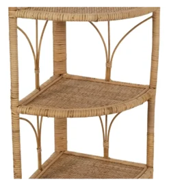 Regał BLUKI 90 cm ratan naturalny*Zona-Design Discount