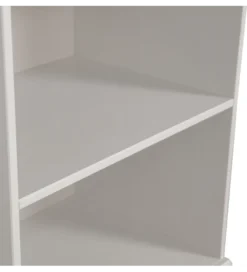 Regał BOLD 215 cm drewno sosny biały*WOOOD New
