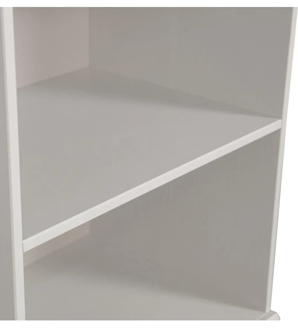 Regał BOLD 215 cm drewno sosny biały*WOOOD New