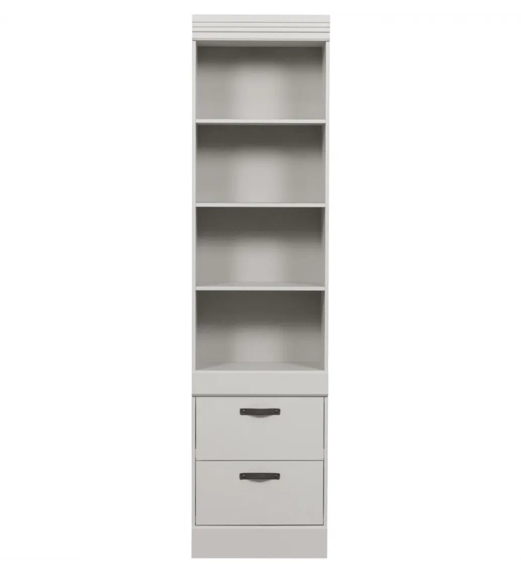 Regał BOLD 215 cm drewno sosny biały*WOOOD New