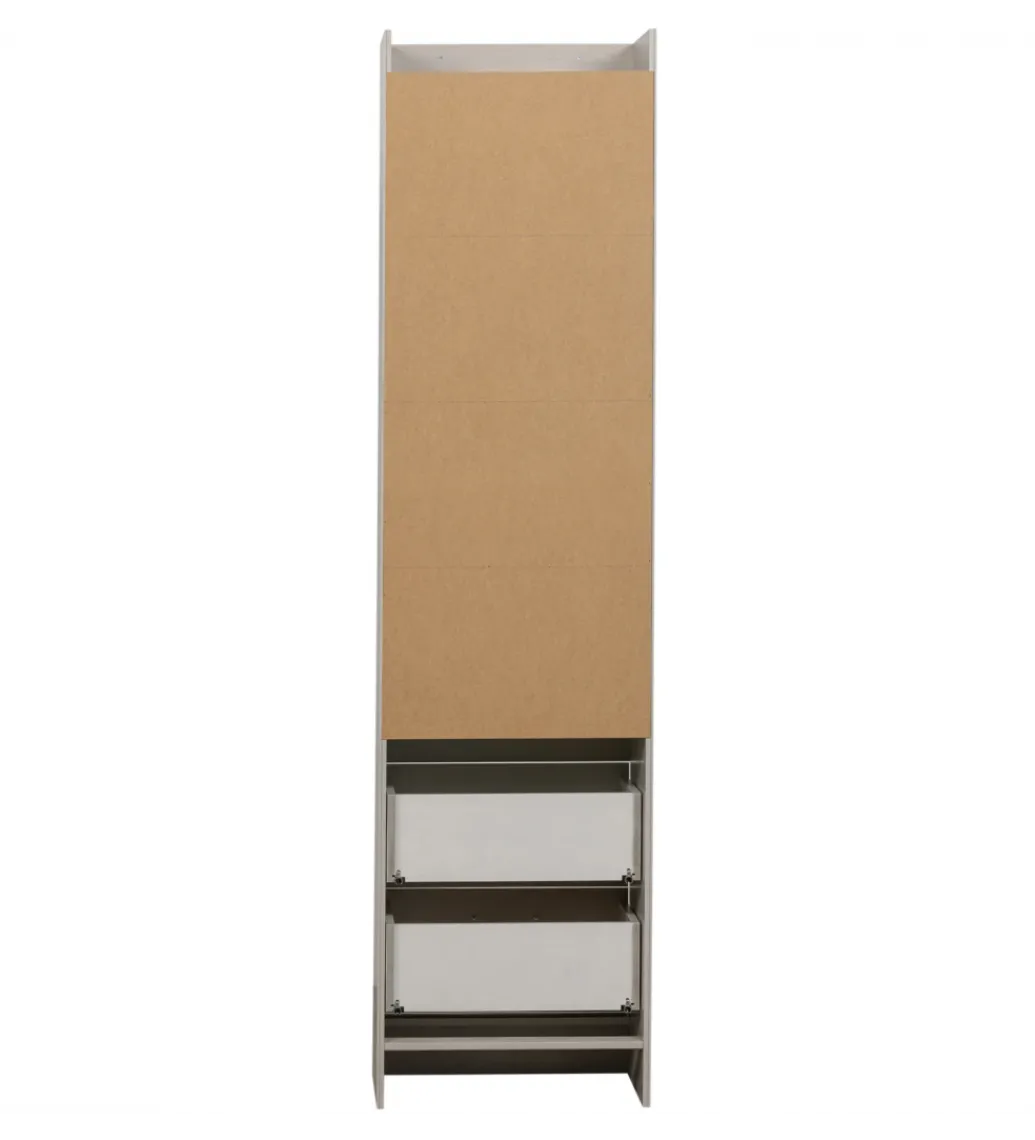 Regał BOLD 215 cm drewno sosny biały*WOOOD New