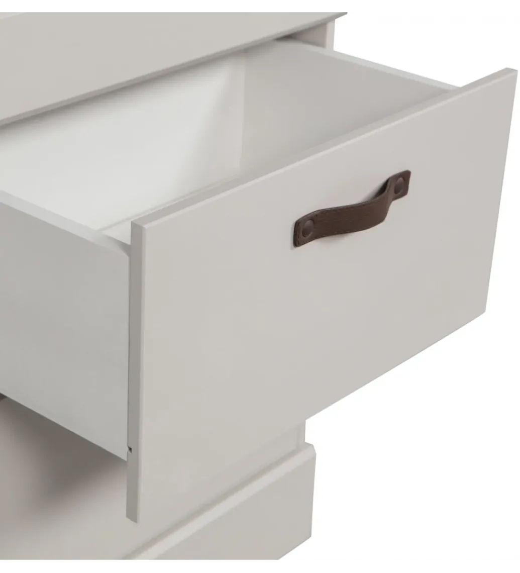 Regał BOLD 215 cm drewno sosny biały*WOOOD New