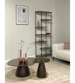 Regał BRIX JILL 190 cm bordowy*LF-Design Online