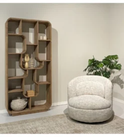 Regał BRIX LOGAN 190 cm drewno mango naturalny*LF-Design Discount