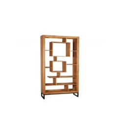 Regał Cube 88 cm drewno akacja honey*Invicta Interior - przedsprzedaż New