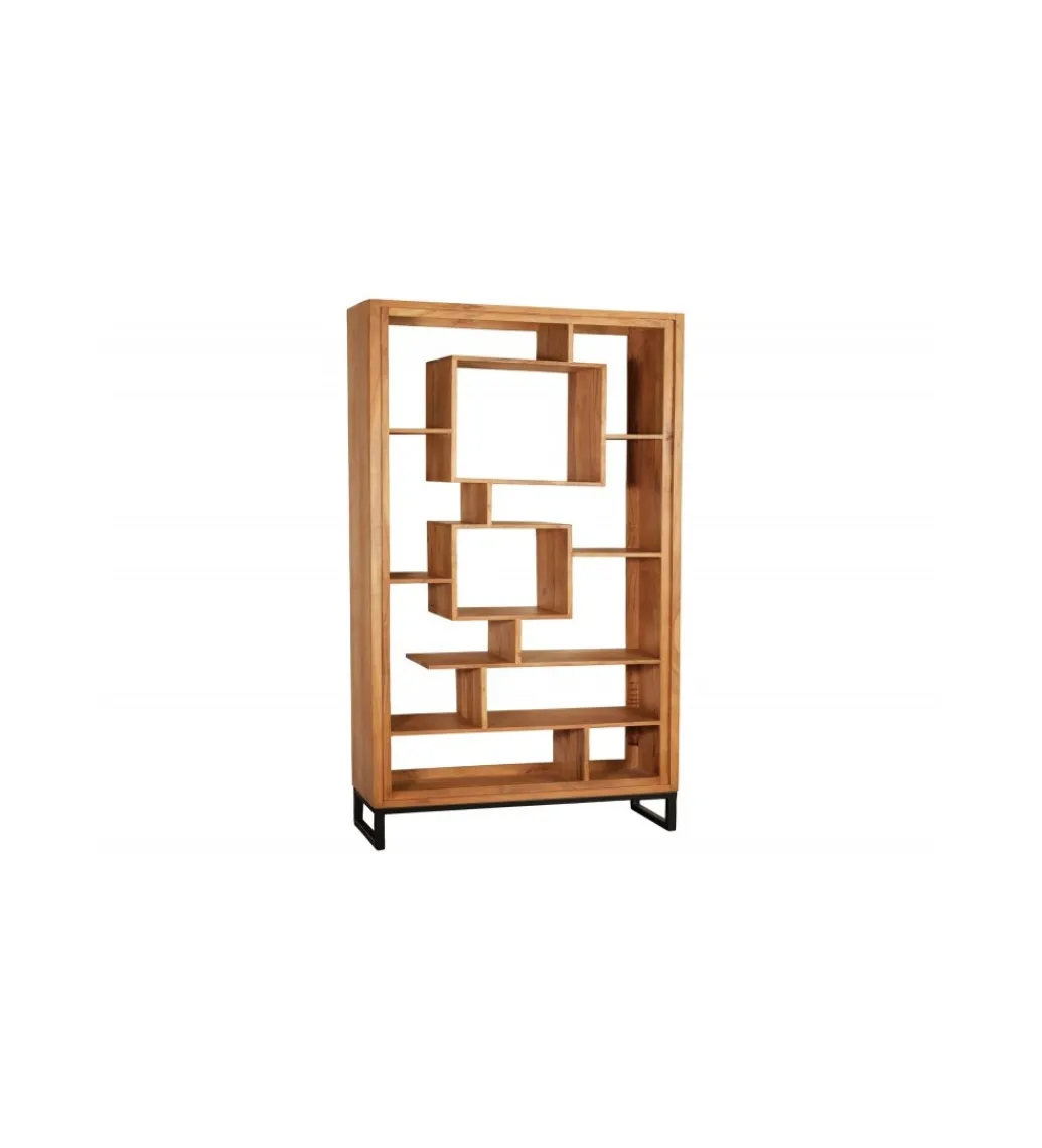 Regał Cube 88 cm drewno akacja honey*Invicta Interior - przedsprzedaż New