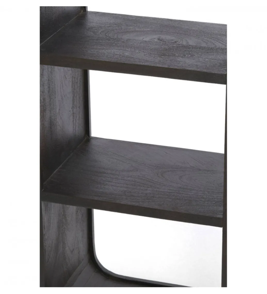 Regał DANE 50 x 200 cm czarny*L&L Outlet