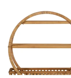 Regał DEPEKO 45 cm ratan naturalny*Zona-Design Online